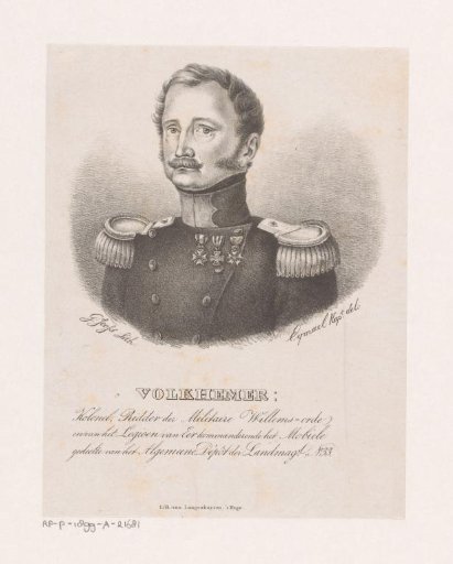Portrait of J.J. Volkhemer