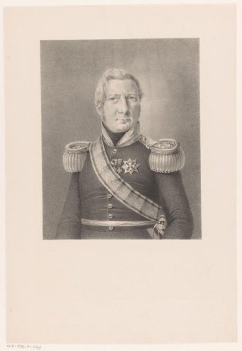 Portrait of Hendrik Merkus de Kock