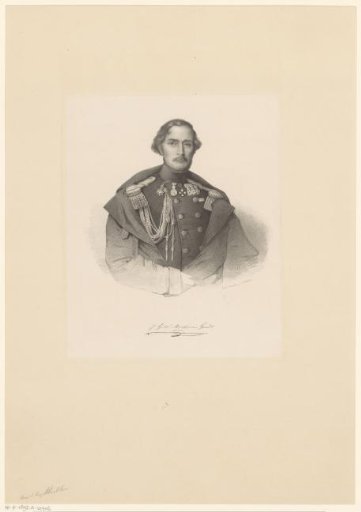 Portrait of Johannes Gerrit Willem Merkes van Gendt