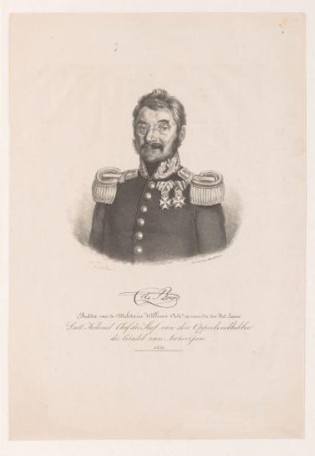 Portrait of H.E. de Boer