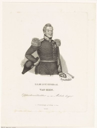 Portrait of General Joseph Jacobus Baron van Geen
