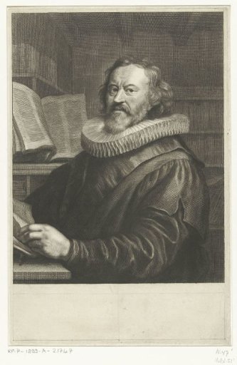 Portrait of Gerardus Joannes Vossius