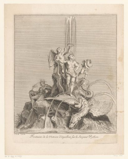 Fountain with Apollo's Victory over Python