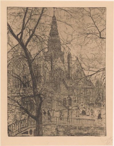 Old Church in Amsterdam