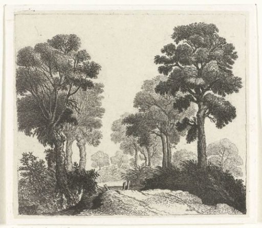 Landscape with Trees along a Path