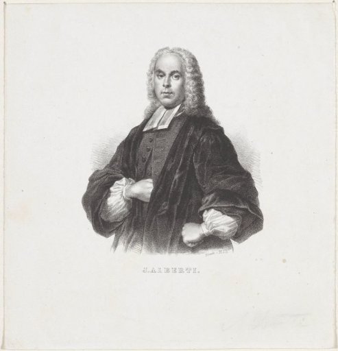 Portrait of Professor Johannes Alberti