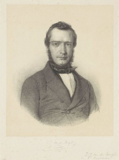 Portrait of Samuel Johannes van den Bergh