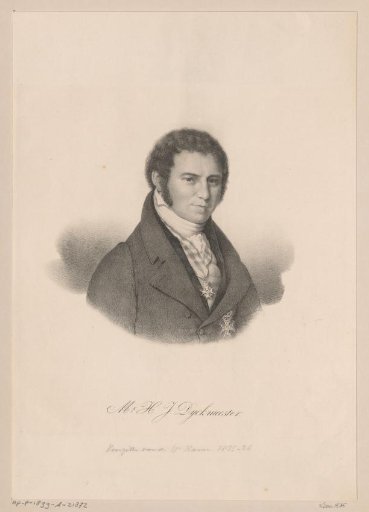 Portrait of Herman Jacob Dijckmeester