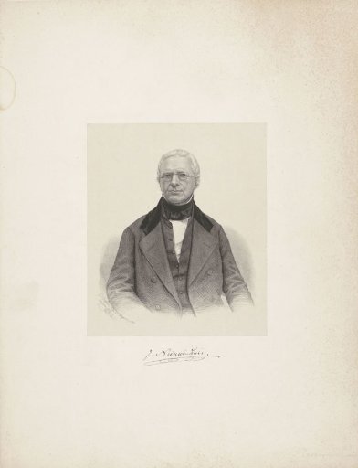 Portrait of Jacob Nieuwenhuis