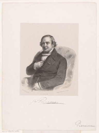 Portrait of Jan Willem Pieneman