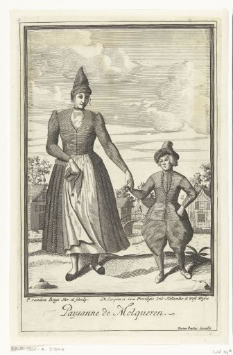 Peasant woman from Molkwerum