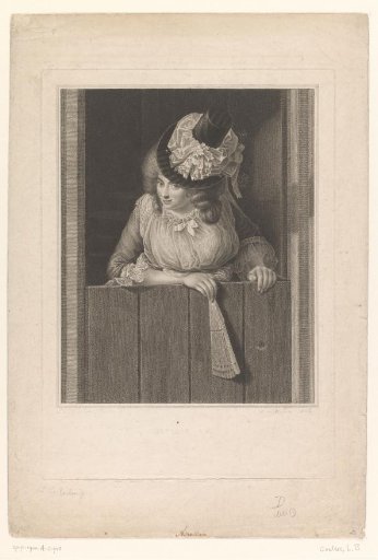 Woman waiting for her beloved