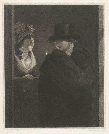 Two Lovers at the Door