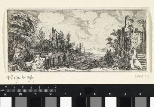 Hilly Landscape with a View of a River
