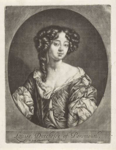 Portrait of Louise de Kéroualle Duchess of Portsmouth