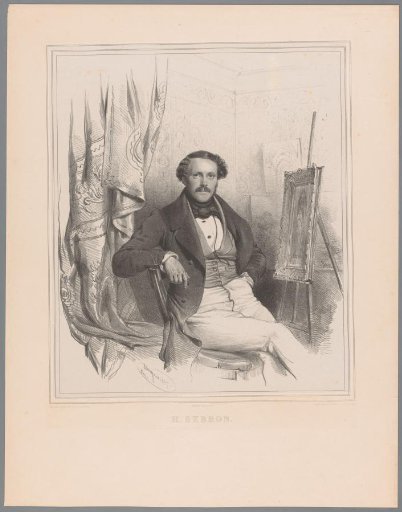 Portrait of Hippolyte Victor Valentin Sebron