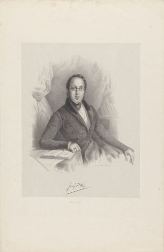 Portrait of Johannes Jacobus Franciscus Wap