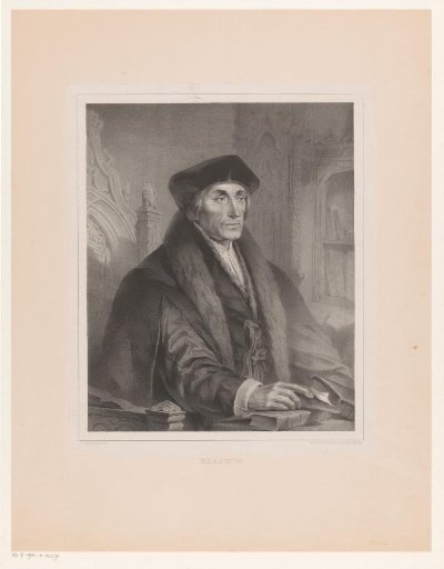 Portrait of Desiderius Erasmus