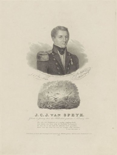 Portrait of Jan Carel Josephus van Speyk