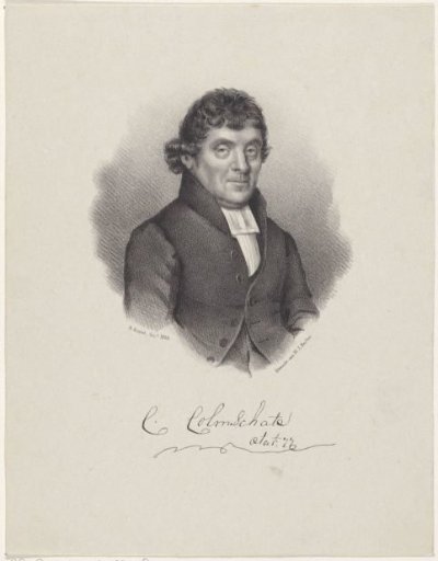 Portrait of Reformed Minister C. Colmschate