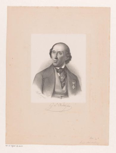 Portrait of Hans Christian Andersen