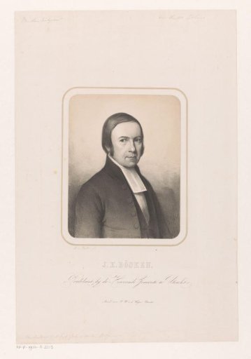 Portrait of Johan Herman Bösken