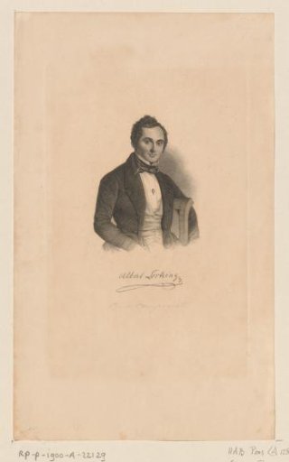 Portrait of Albert Lortzing