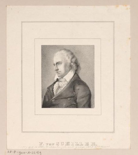 Portrait of Friedrich von Schiller