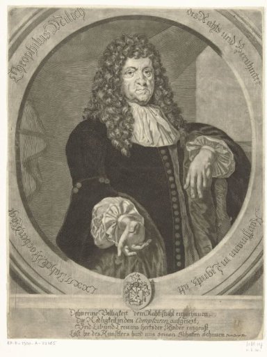 Portrait of Theophilus Milich at the age of 72