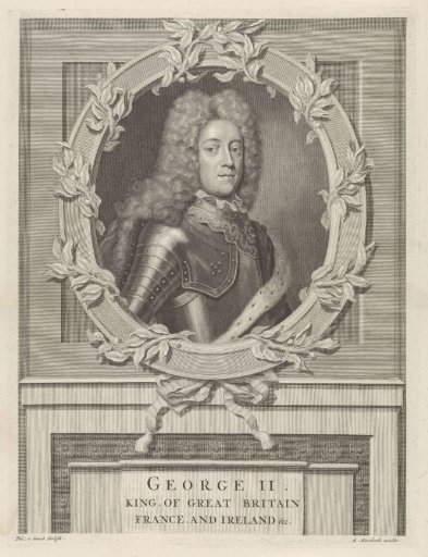 Portrait of George II Augustus of Great Britain