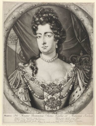 Portrait of Mary II Stuart