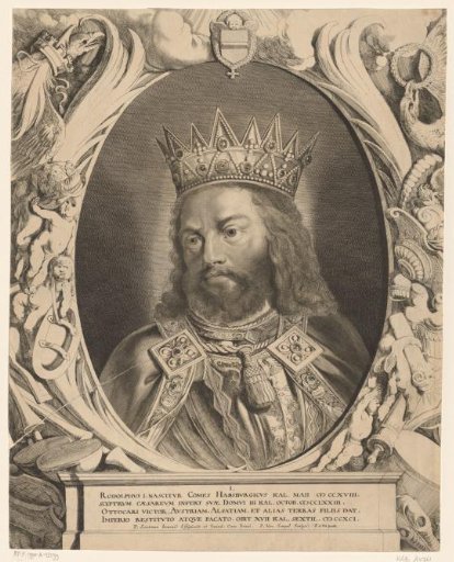 Portrait of Rudolf I of Habsburg