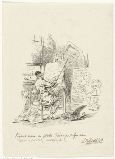 A Painter in His Studio