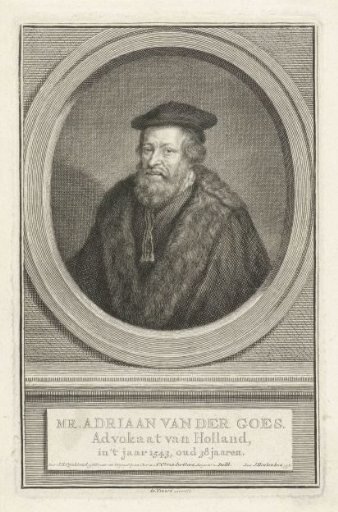 Portrait of Adriaan van der Goes