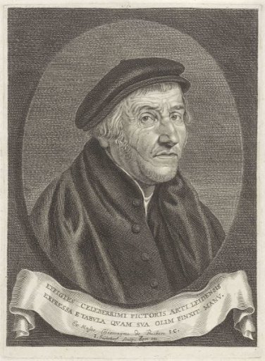 Portrait of Aertgen Claesz. van Leyden