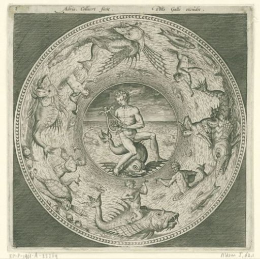 Dish with Arion