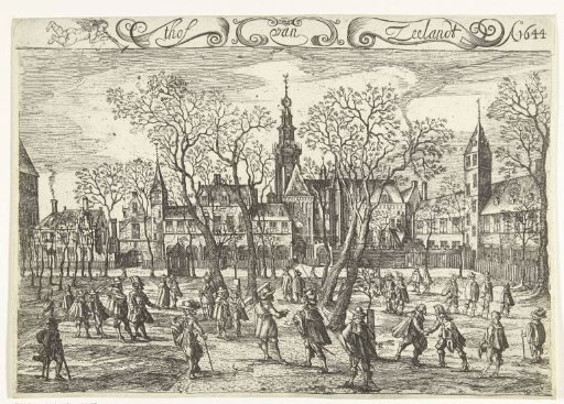 The Hof van Zeeland in Middelburg, 1644
