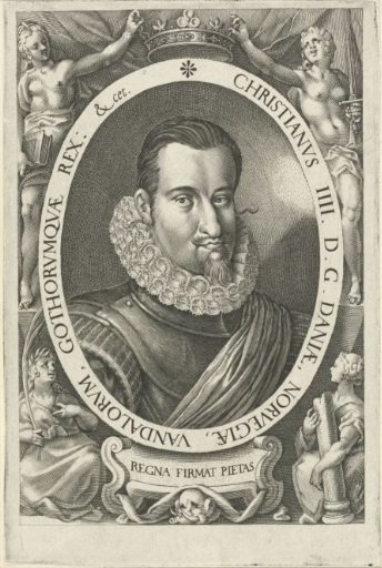 Portrait of King Christian IV of Denmark and Norway