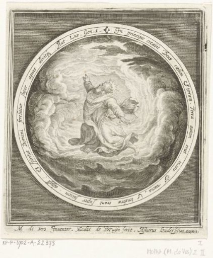 First day of Creation: God creates heaven and earth