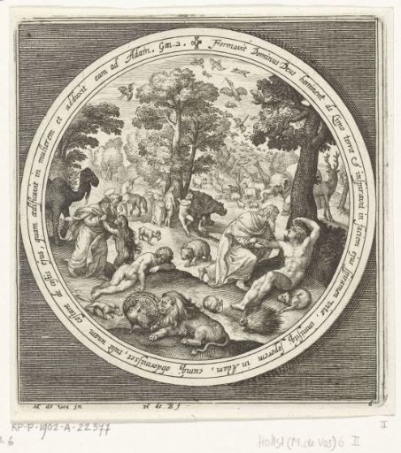 The Sixth Day of Creation: God Creates the Animals and Adam and Eve