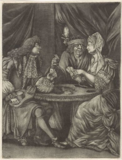 Couple Cheating at Cards