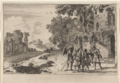 Abraham Receives the Three Angels