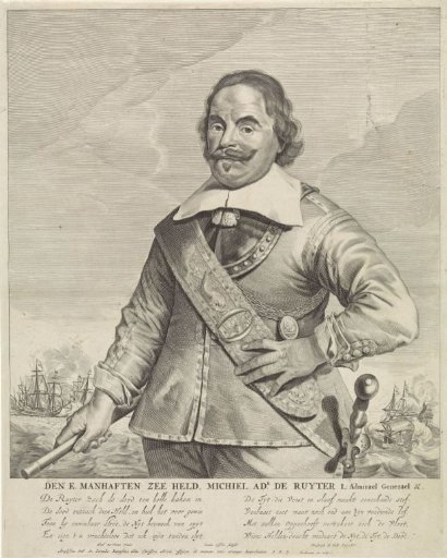 Portrait of Michiel Adriaenszoon de Ruyter
