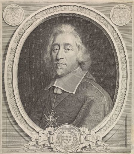 Portrait of the Archbishop of Paris Hardouin de Péréfixe de Beaumont