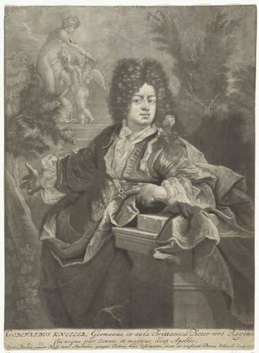 Portrait of Gottfried Kneller