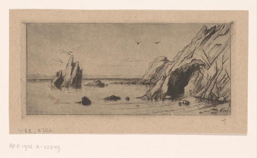 Rocky coast on Porquerolles