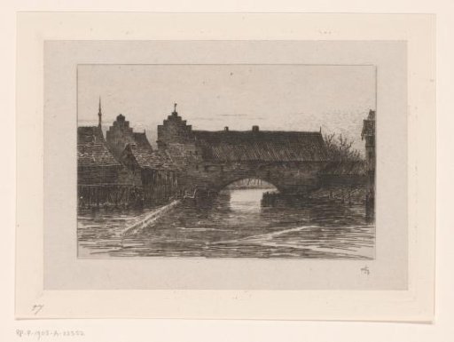 Bridge over the Pegnitz in Nuremberg