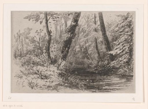View of the river Veules