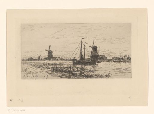 Mills on the Vecht at Weesp