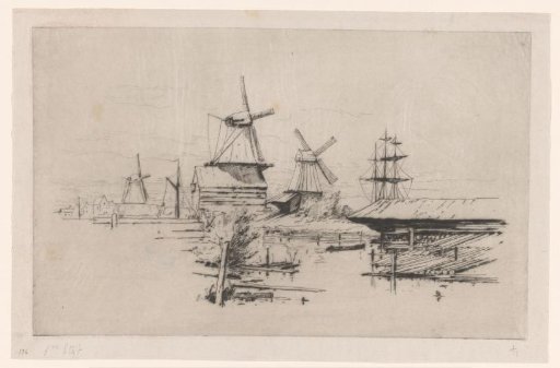 Three mills near Dordrecht
